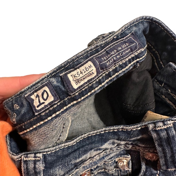 Miss Me Bermuda Shorts Girls Size 10 - Picture 2 of 3